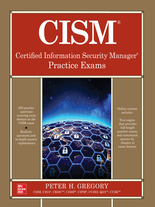 Cover image for CISM Certified Information Security Manager Practice Exams